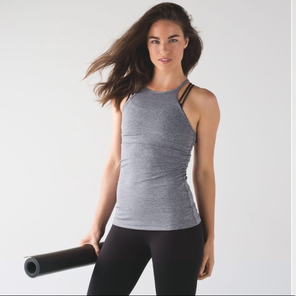 High Neck Lululemon Like Nothing Tank size 2 - Picture 3 of 7